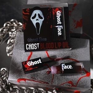 Glamlite X Ghost Face Blood Lip Oil New